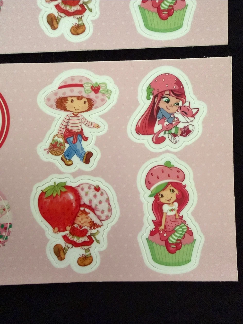 Vintage Hausenware Ceramic Plate Strawberry Shortcake Gift Set